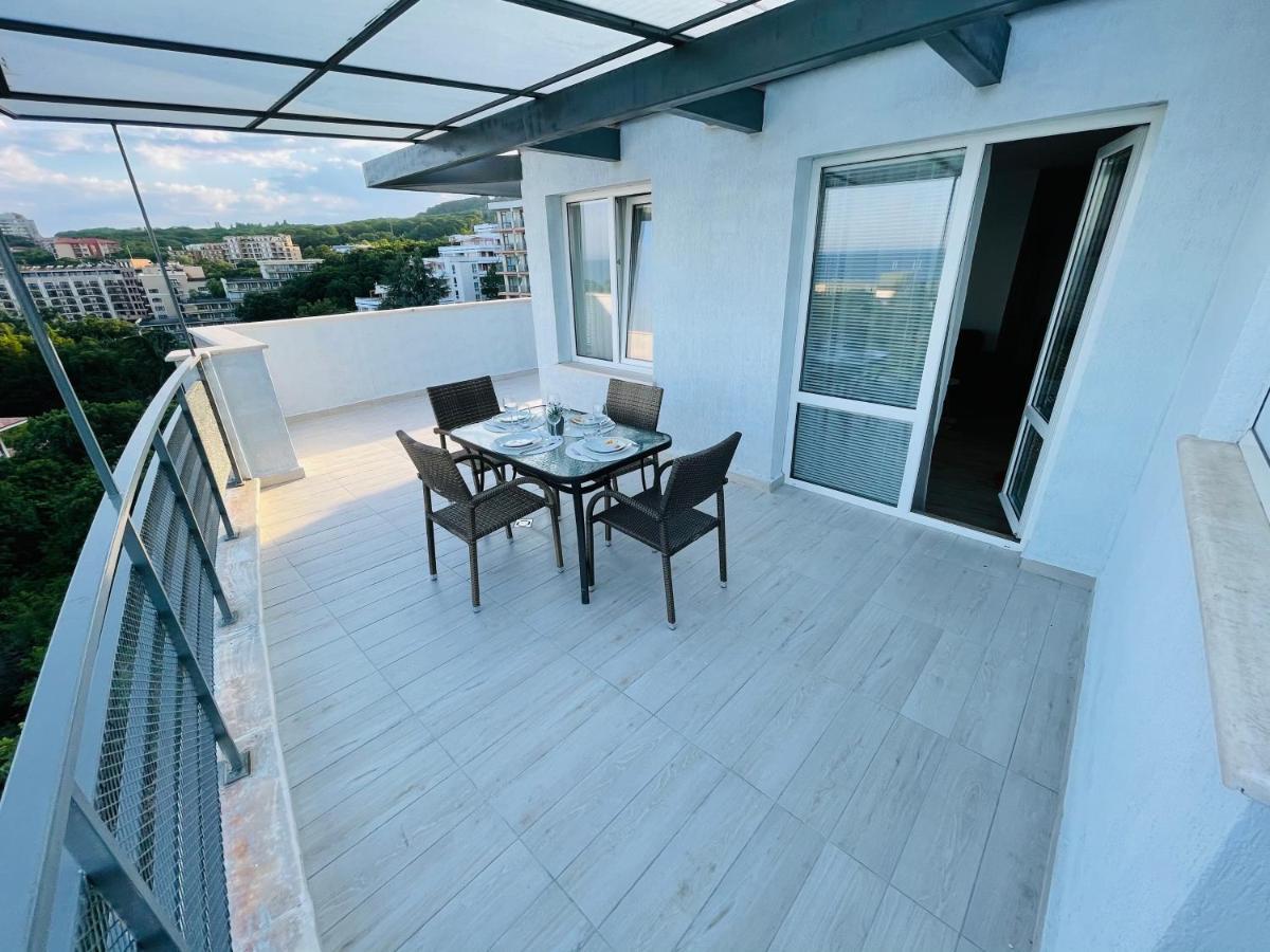 Apartamento Sea Тerrace Aquamarine Golden Sands Exterior foto